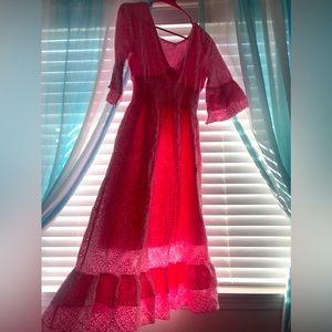 Pink maxi dress - New/Never Worn